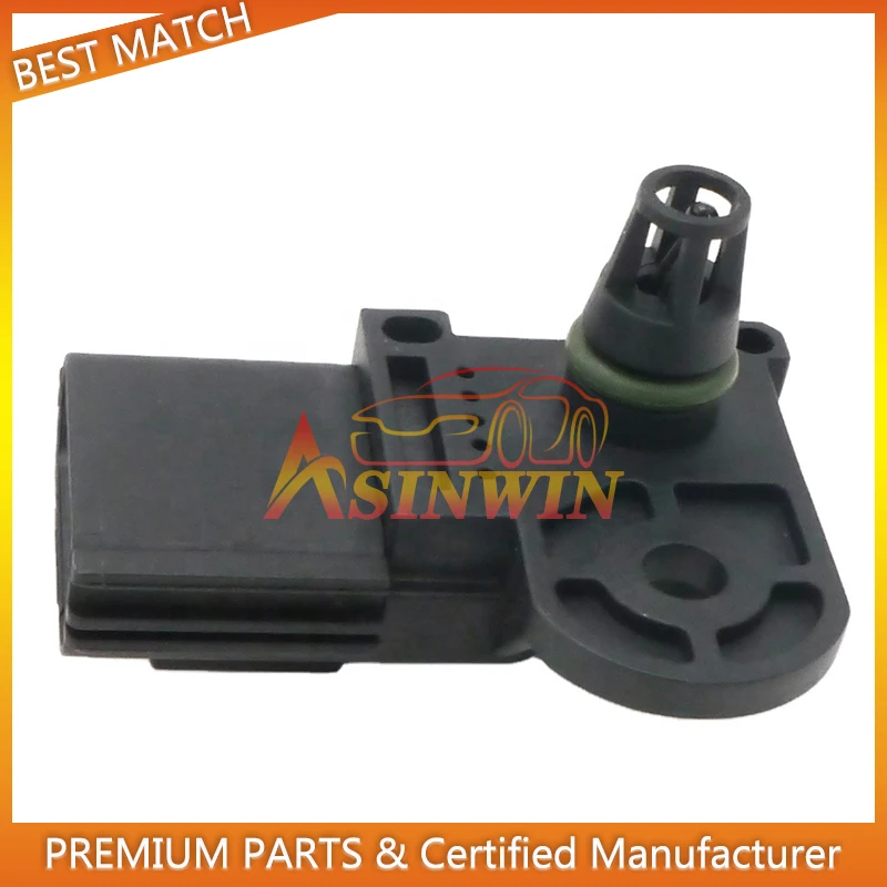 1PC NEW Air Intake Pressure MAP Sensor 0261230123 0261230123 026 123 0123 4S4G-9F479-AA Fits For Mazda 3 5 6 Ford Escape Ranger