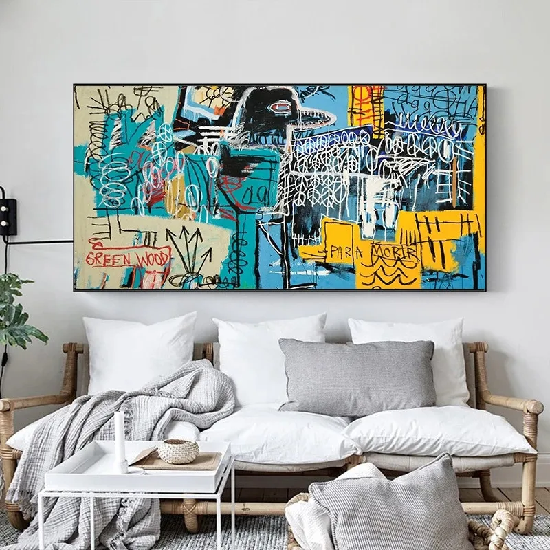 The New Abnormal Graffiti Canvas Painting Wall Art Picture Abstract Posters And Prints For Living Room Home Decor