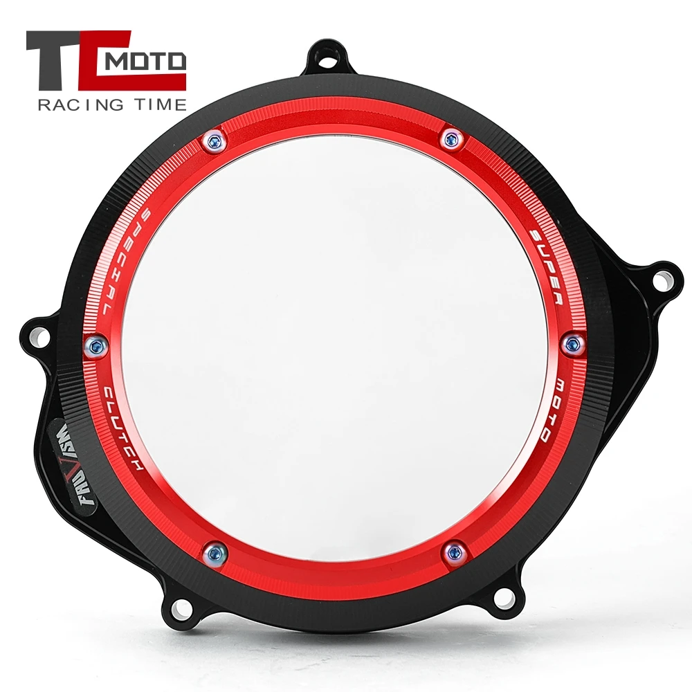 For Honda CRF450R 2009-2016 Engine Clear Clutch Cover Protector Guard For Honda CRF 450R 450 R 2010 2011 2012 2013 2014 2015