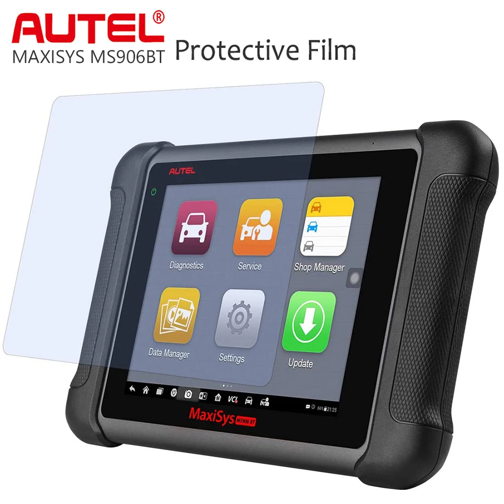 Autel Protective Film, 8-inch Screen Protector Replacement, Compatible MaxiSys MS906BT/MS906/MS906TS, MaxiSys MS906CV