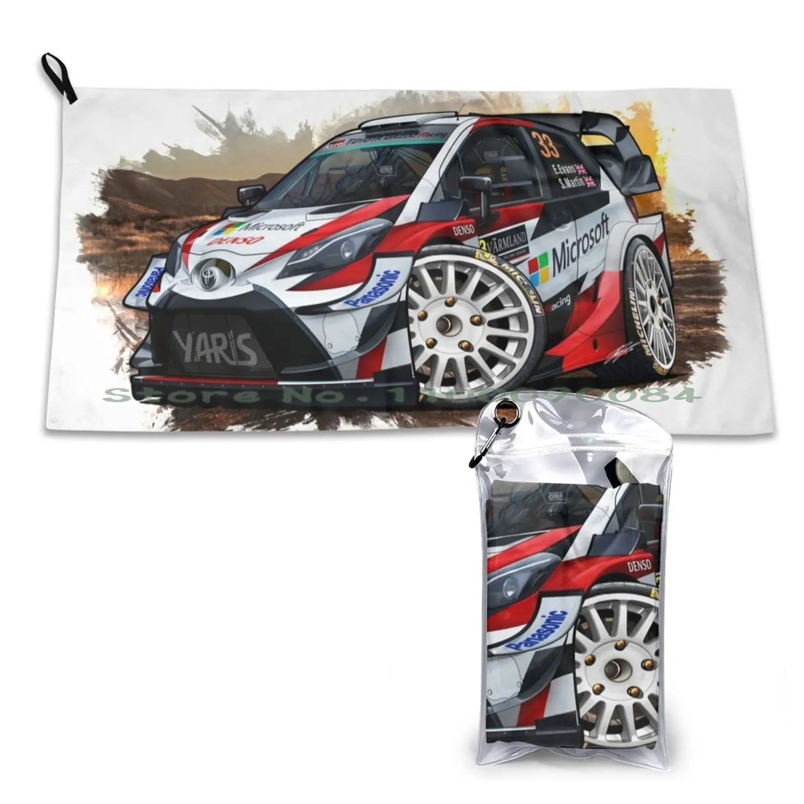 Yaris Wrc Quick Dry Towel Gym Sports Bath Portable Supernatural Spn Always Keep Fighting Never Give Up Positive Positivity Good