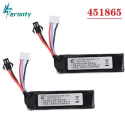 11.1v 2000mah 30C 451865 bateria Lipo elektryczny pistolet na wodę bateria helikopter RC 3S wysokiej mocy bateria litowo-polimerowa SM-2P wtyczka