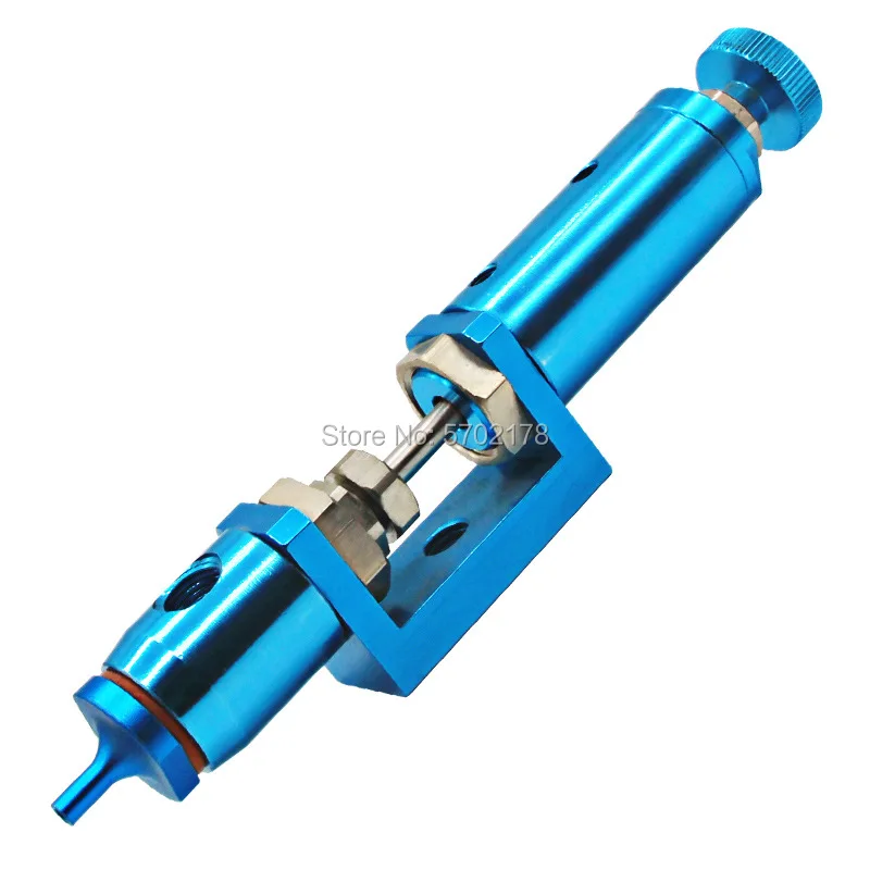 BY-23C blue rubber valve glue gun thimble type dispensing valve