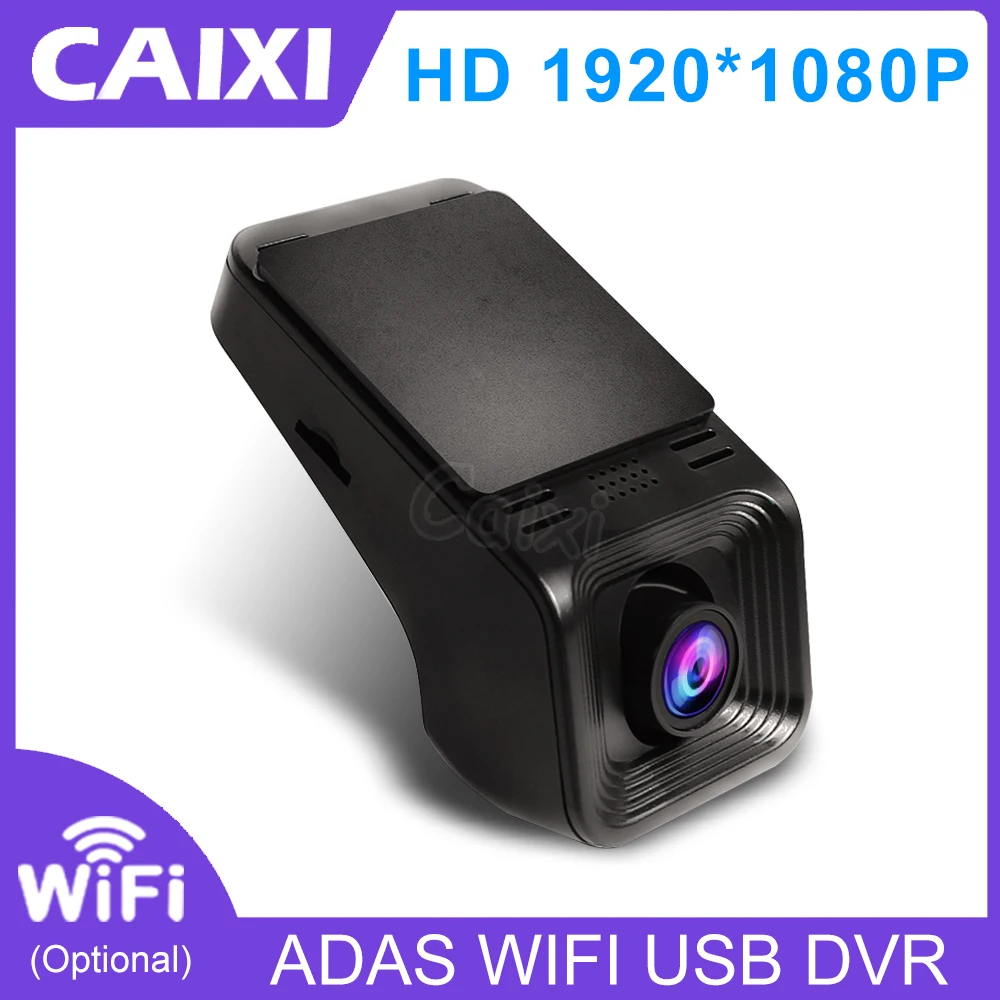 CAIXI X5 Car DVR  Dash CAM Full HD 1080p ADAS Hidden Video recorde for Car Radio android player Navigation USB/WIF connection