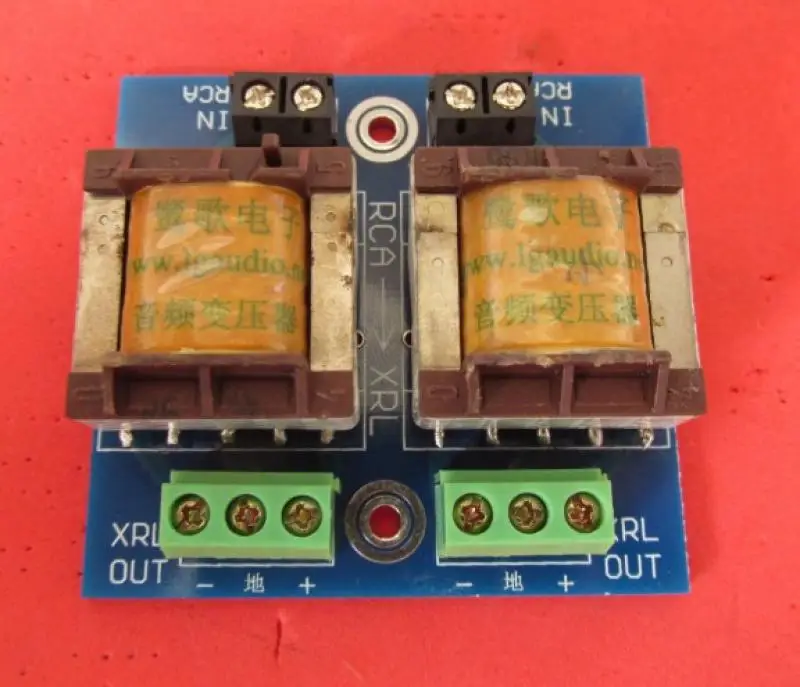 2pc 600:600 permalloy audio transformer single-ended to balanced Luge PT-3 isolator