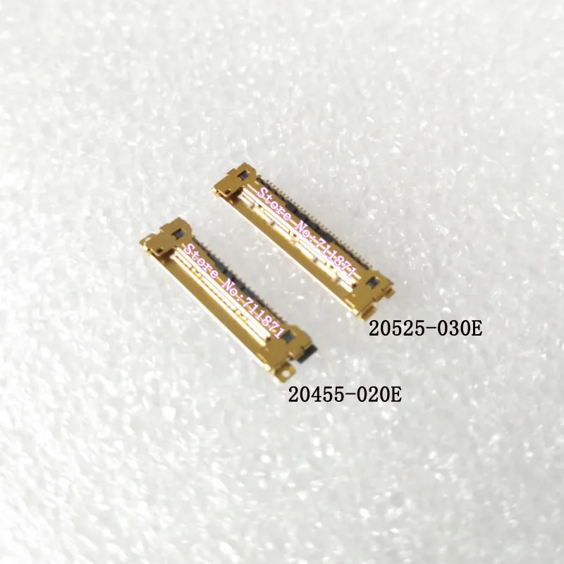 0.5 Pitch 20Pin 20455-020E Adapter Connector 0.4 Pitch 30 Pin 20525-030E Connector Adapter 20P 30Pin Lcd Screen Jack Plug Sock