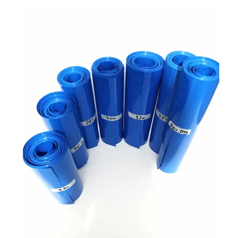 1KG 170mm - 380mm 18650 Lithium Battery PVC Heat Shrink Tube Li-Ion Shrinkable Film For LiFePO4 LTO Battery Packs  Cover Sleeves