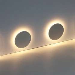 Led Wall Lamp Aluminum Indoor Outdoor IP67 Waterproof Wall Light  Recessed Stair Bedroom Bathroom Corridor Wall Sconce DC12-24V