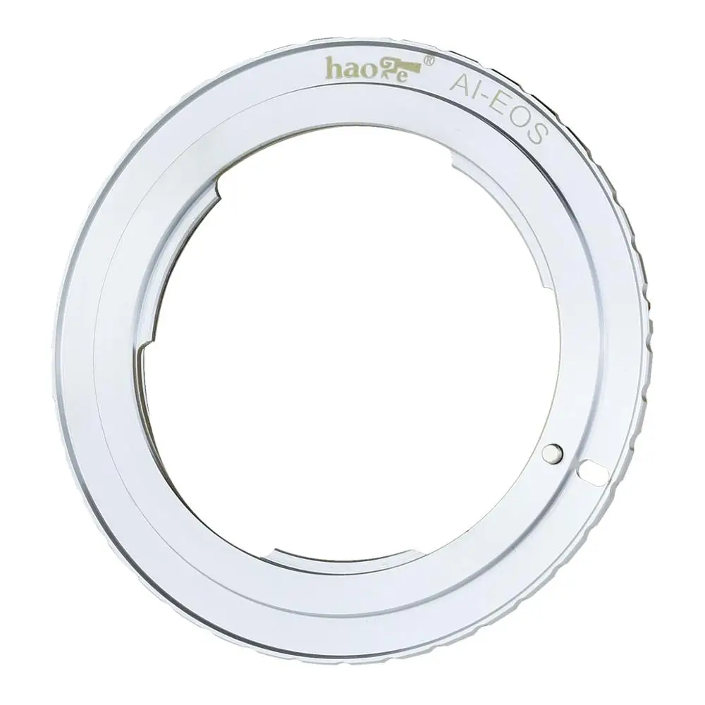 Haoge Lens Mount Adapter Voor Nikon Nikkor F Mount Ai AI-S Lens Canon Eos Ef EF-S Mount Camera