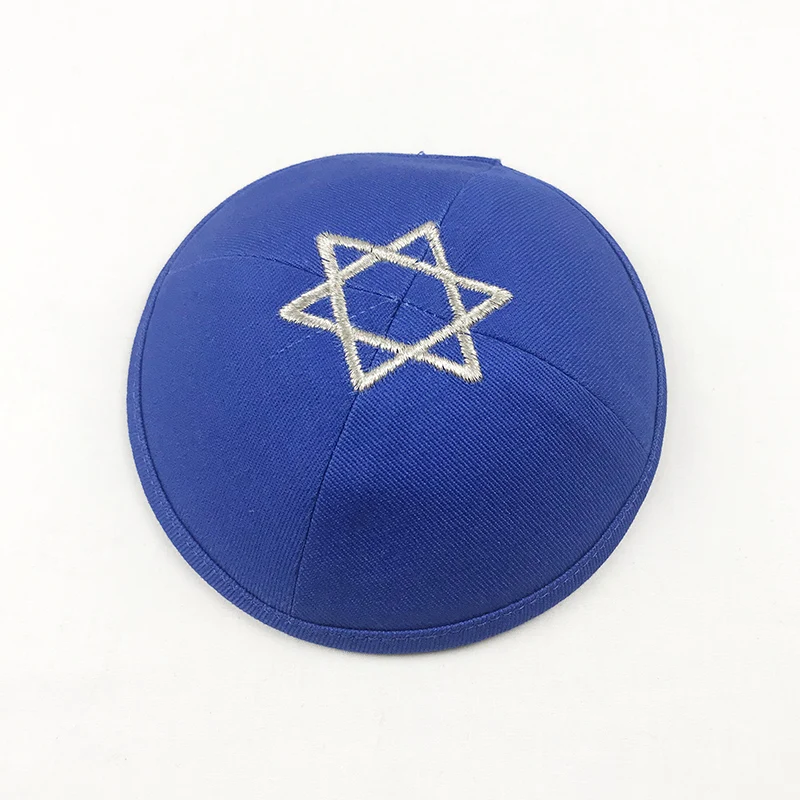 Star of David Kippot Kippa Kippah Kipa 15cm Jewish Yarmulke Beanies hat Skull cap