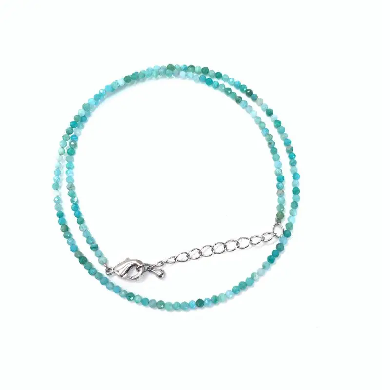 Natürlicher Kristallquarz-Achat-Turmalin-Stein, 2–3 mm, Schneidperlen, Mini-Halsketten, Armband eignen sich für Geschenke für Männer und Frauen – Detail 28