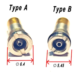 صمام مدخل البناء من الفولاذ المقاوم للصدأ ، صمام التحرير ، عبوة القنابل اليدوية ، فوهة إخراج Ramjet ، مجلة طاقة الغاز ، 6.4 مم ، 5.45 مم أعلى 10 مبيعات قنابل دخان - رقم 7