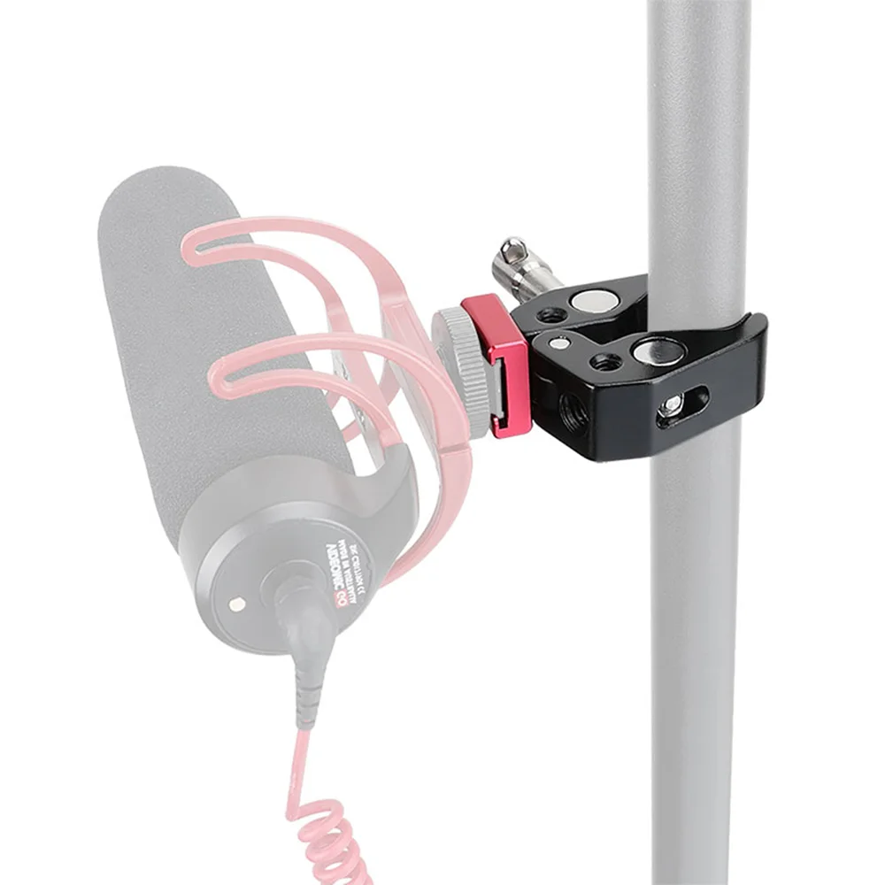 CAMVATE Super Clamp 1/4 "3/8" ด้าย & รองเท้าเย็นสำหรับ Monitor ขาตั้งไมโครโฟน Led แฟลชวิดีโออุปกรณ์เสริม