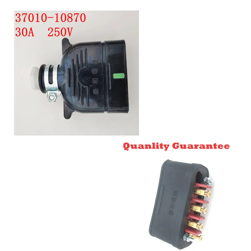 

Mother head Male head 37010-10870 30A 250V FEMALE AC BATTERY CHARGER PLUG FORKLIFT CONNECTOR