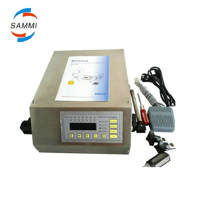 Small Digital Control Single Head Lquid Filling Machine 3-3000ml