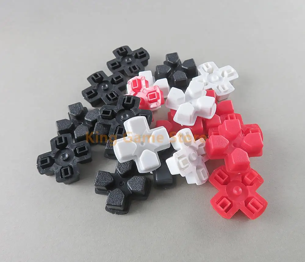 80 stücke Kunststoff D-pad Bewegen Action-Taste Richtung Schlüssel Kreuz Für Sony Playstation PS3 Controller Reparatur Teil