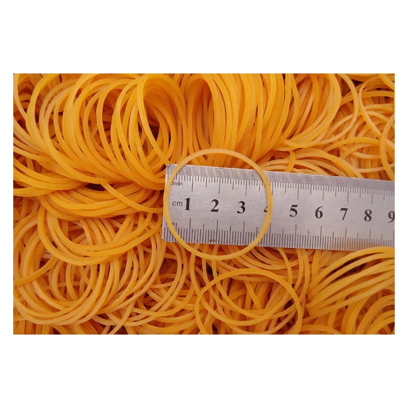 15~60mm Elastic Rubber Bands For Office Stationery Supplies Stretchable Rubber Elastics Band Rubber Ring High Elastic Latex Ring