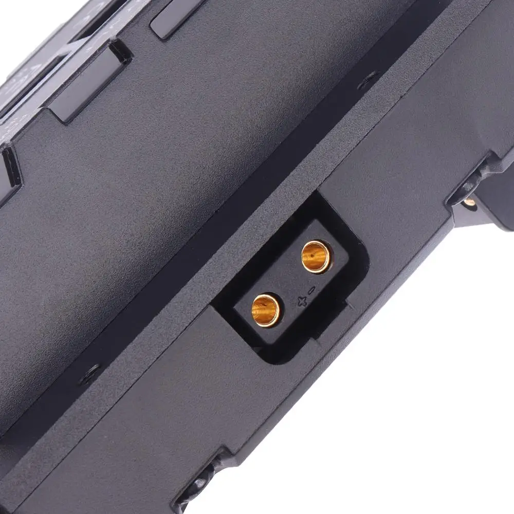 FOTGA V-Lock D-tap Battery Plate Adapter V Mount Plate for Sony NP-F Battery Monitors Cameras