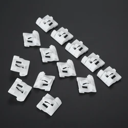 25Pcs White Nylon Car Auto Window Belt Moulding Clip Retainer Fastener OEM#91510-SR3-003 for Honda Civic 1992-1995 Vehicle Truck