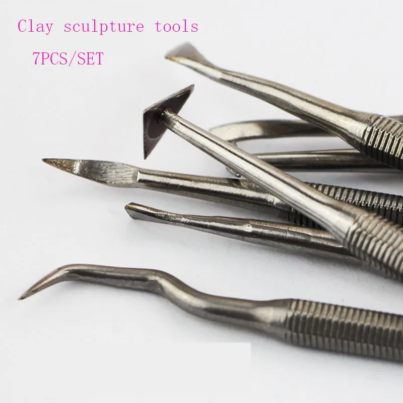 

High quality alloy Clay sculpture tools,tools for polymer clay,polymer clay tools,7pcs/set