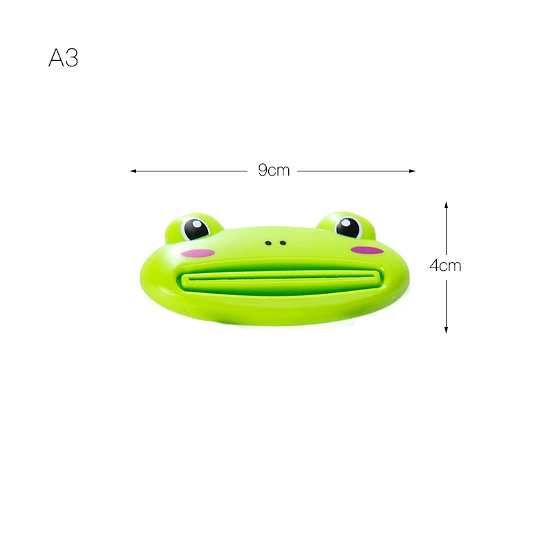 الكرتون الحيوان معجون الأسنان عصارة العناية بالفم أنبوب مستحضرات التجميل المتداول الضغط موزع منظف للوجه الصحافة معجون الأسنان حامل #4