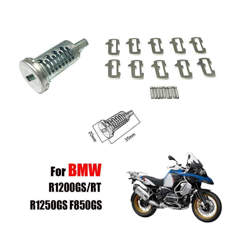 트렁크 탑 새들 박스 키 실린더 코어 플러그, R1250GS R1200GS 잠금 실린더, BMW R1250 R1200 GS LC 어드벤처 F850GS F750GS