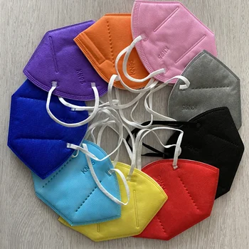 أقنعة KN95 قناع ffp2fan 5 طبقات قناع الفم قابلة لإعادة الاستخدام KN95 قناع التنفس ffp3fan FFP3 قناع الوجه الواقي Mascarillas Masken CE PM053