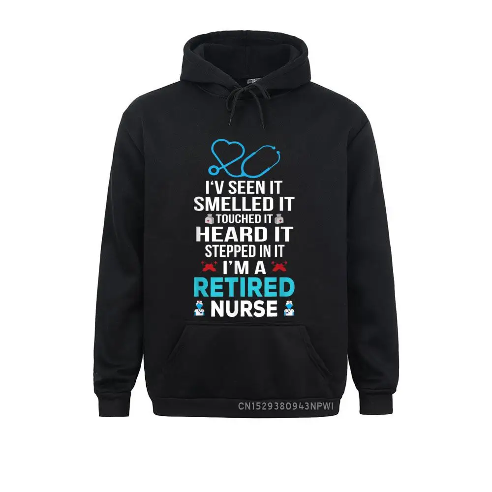 Cool Retired Nurse Pullover For Awesome Retirement Party Gifts New Coming Men Sweatshirts Hoodies Moto Biker Sportswears