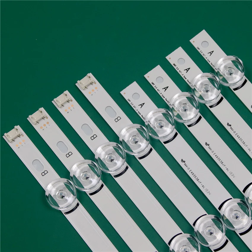 LED TV Illumination Part Replacement For LG 42LY320C 42LY330C 42LY331C 42LY340C LED Bar Backlight Strip Line Ruler DRT3.0 42 A B