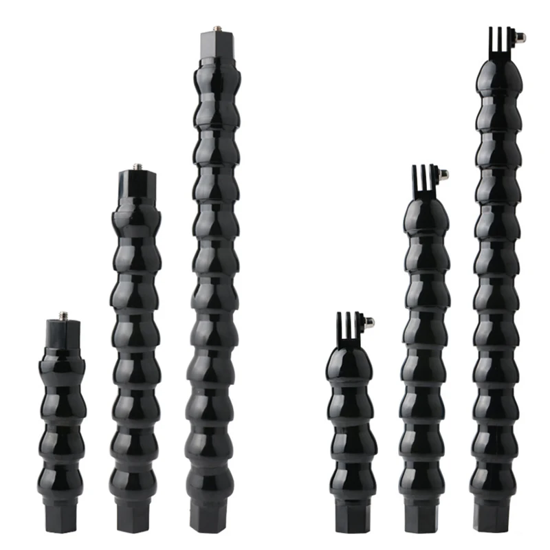 Flexclamp Braccio Flessibile A Collo Di Cigno 12 Sezioni – Attacco Da 1/4 Di Pollice Per Action Cam, Surf, Bici E Arrampicata