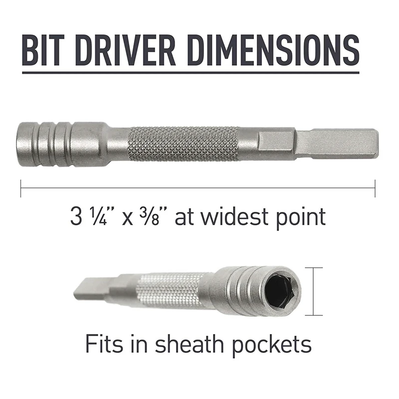 LEATHERMAN Security Tamper Proof Magnetic Screwdriver Drill Bit Screw Driver Bit Extender 931009/931015