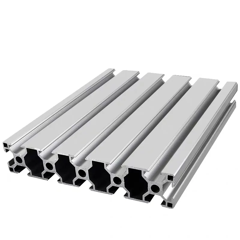 Free shipping via UPS/Fedex/TNT/DHL Aluminum profile extrusion 30150 500mm-1500mm silver  European Standard 30mmx150mm for CNC