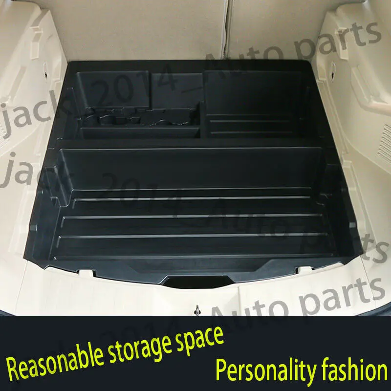 Black Trunk Cargo Storage Bag Bin Box For Nissan X-trail Rogue 2014 2015 2016