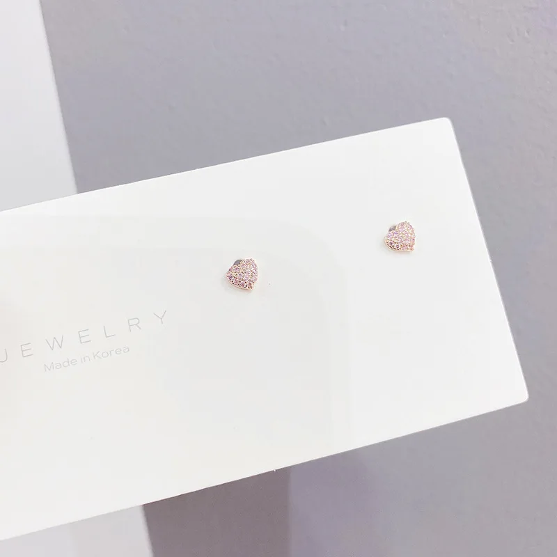 أقراط مرصعة بالزركون المكعب ، تصميم فاخر ، مجوهرات جديدة ، 6 ، مجوهرات روز