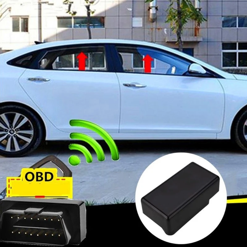 OBD Automatic Car Window-Lifting Controller Auto Closer Security System 4-Door Safety Power Window Roll Up Lifter D7YA