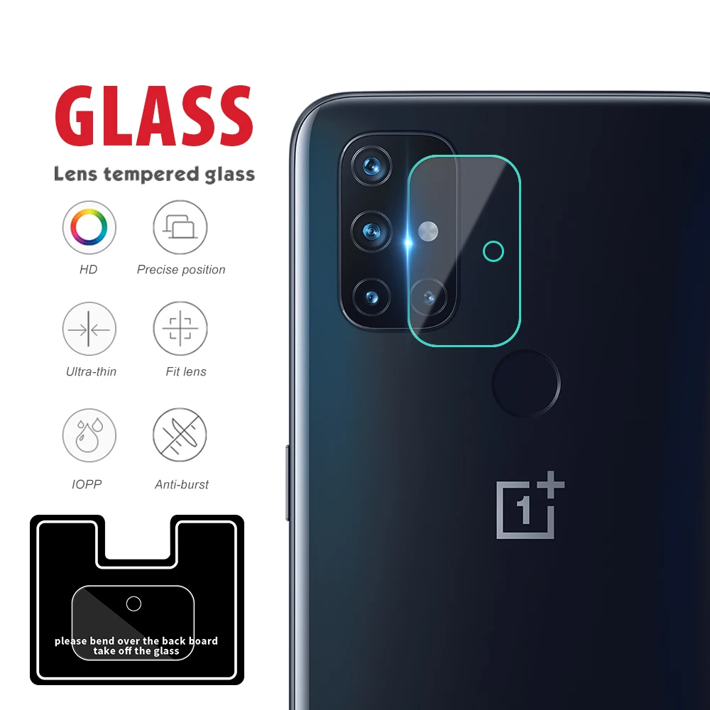 Tempered Glass For OnePlus 8T Pro Nord N100 N10 5G Camera Lens Screen Protector On For Oneplus Nord N100 N10 8T 8 7 7T Pro