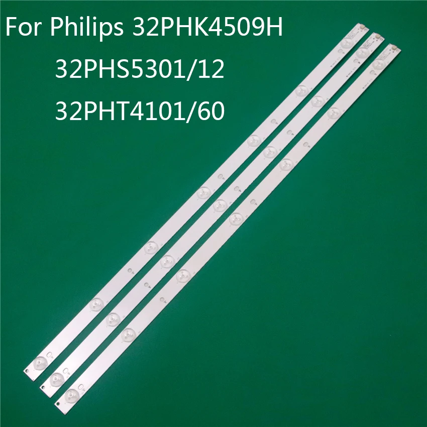 

LED TV Illumination For Philips 32PHK4509H 32PHS5301/12 32PHT4101/60 LED Bar Backlight Strip Line Ruler GJ-2K15 D2P5 D307-V1 1.1