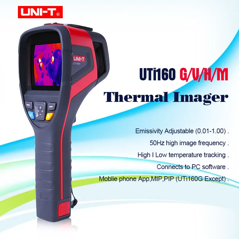 

UNI-T Thermal Imager UTi160G/UTi160V/UTi160H/UTi160M CIndustrial Inspection Manual Focus Thermal Imaging Thermometer with USB