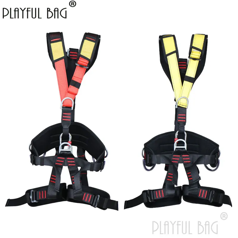 PB Playful bag Climbing down safety belt High place work safety protection Body safety belt Cilmbing Full body protection ZL95