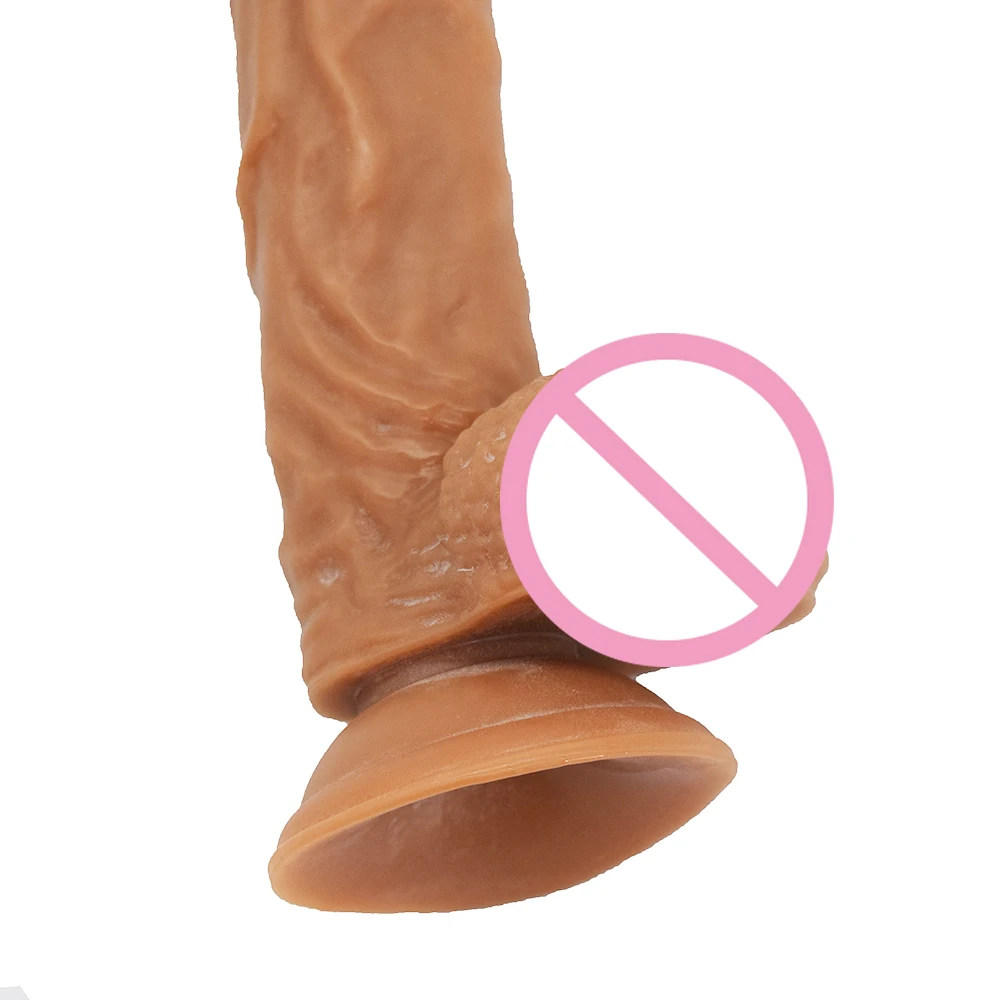 41*4cm miękkie PVC długie Dildo duże Dick realistyczny Penis kobiety Masturbator zabawki erotyczne dla dorosłych dla kobiet cipka wagina gej Anal