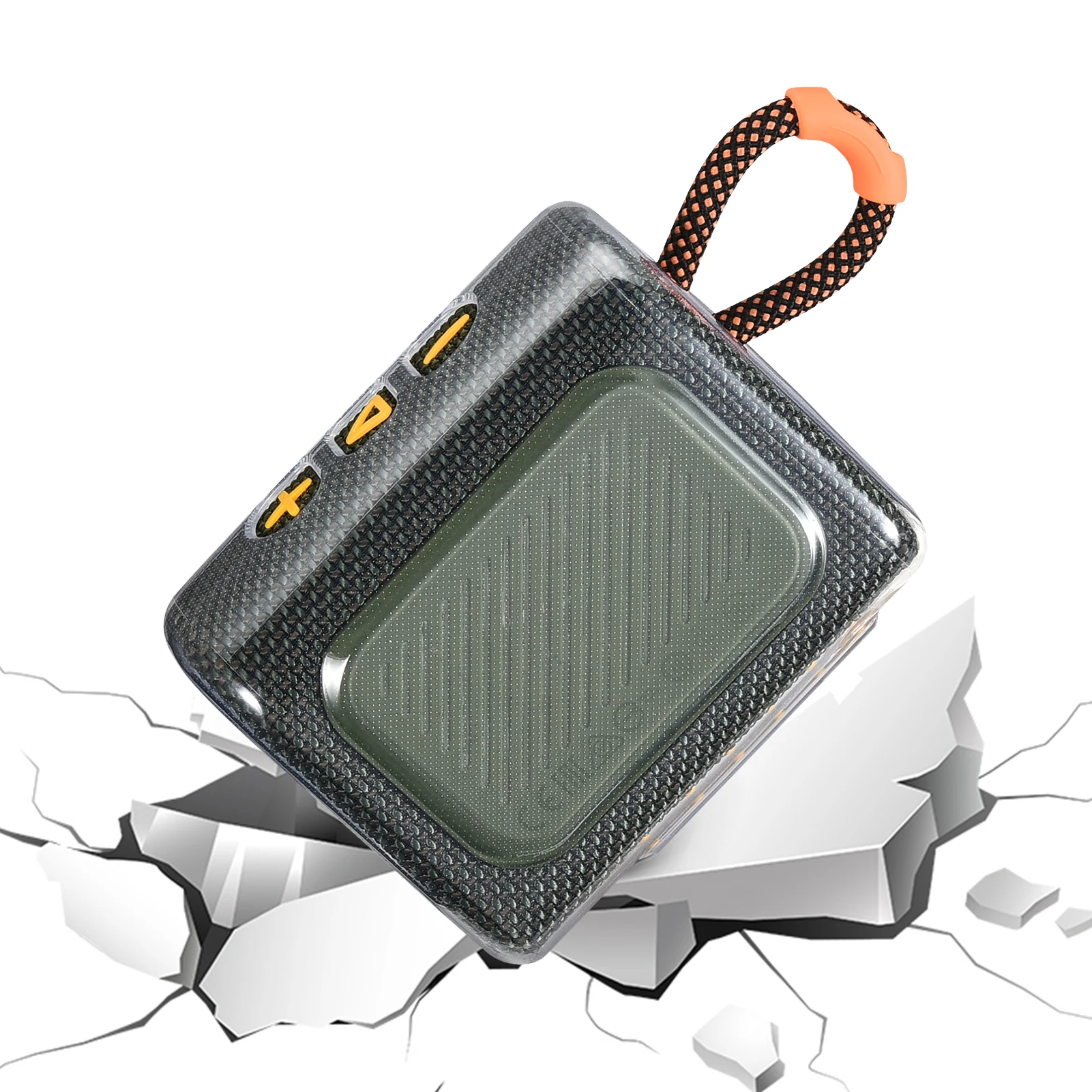 TPU Transparent Protective Cover Case For JBL Go 3 GO3 Bluetooth Speaker Skin Protector Sleeve Anti-fall Protection Shell