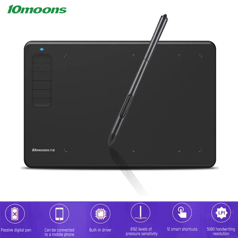 

Drawing Digital Graphics Tablet Electronic Notebook Portable Handwriting Pads Writing For Business Office Children's Game OSU