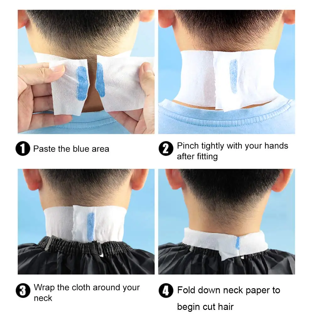Disposable Paper Barber Neck Strips 100pcs