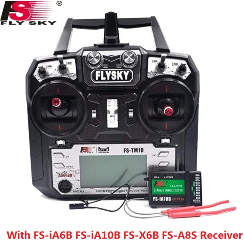 Original FLYSKY FS-I6 6 Channel 2.4GHz Remote Controller rc transmitter with receiver For Rc Airplane boat helicopter