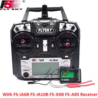 Flysky FS-i6 FS I6 2.4G 6CH AFHDS RC Transmitter With iA6B X6B A8S R6B iA6 Receiver Radio Remote Controller for RC FPV Drone