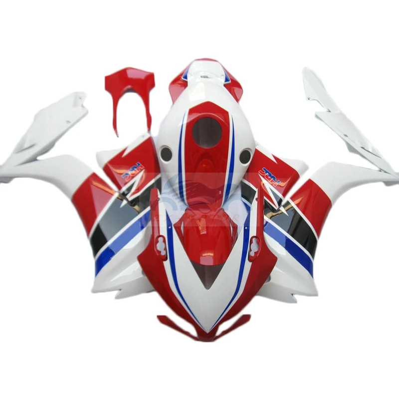 Injection Fairing kit Fit for Honda CBR1000RR 2012 2013 2014-2016 White Red fairings CBR1000rr 12 13 14 15 16 Body Parts HS78