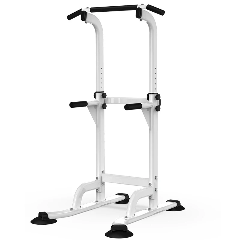 Adjustable Height Pull Up Dip Station Power Tower Pull-ups Stand For Home Gym Strength Workout Horizontal Bars Fitness Equipment