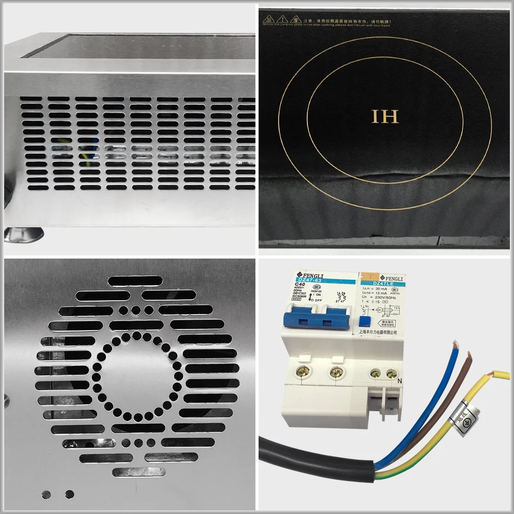 Коммерческая плоская печь XEOLEO, плита с подогревом для приготовления пищи, многофункциональная индукционная домашняя техника, устройство для обработки пищи, 5000 вт