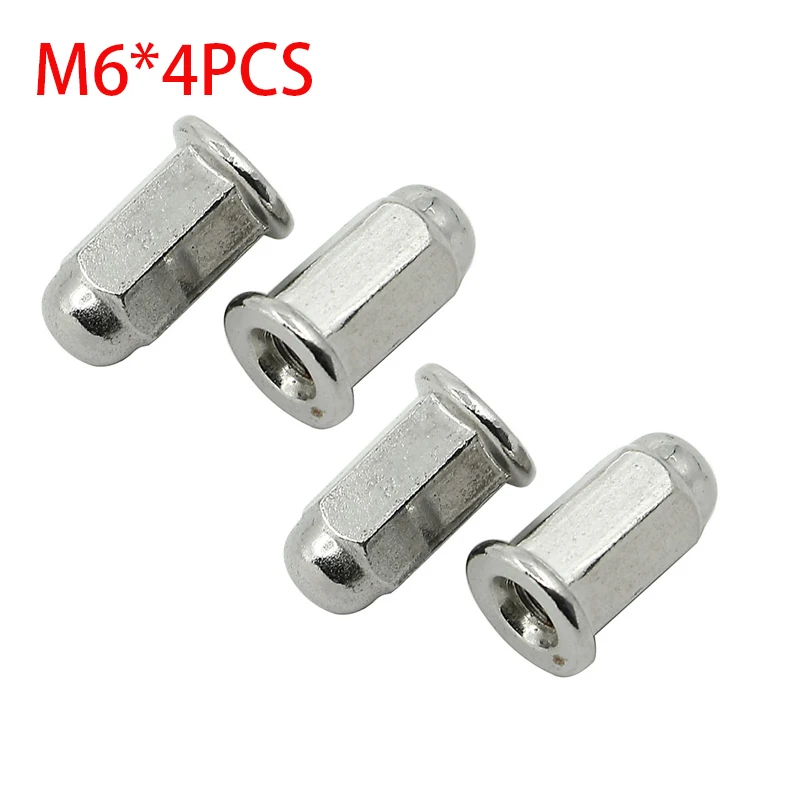 

4PCS M6 M8 M10 Acorn Cap Nut Screw Bolt Hex Head Dome Metric Thread Pitch for yamaha GT80 GTMX GTS1000A IT125 IT175 IT250 IT400