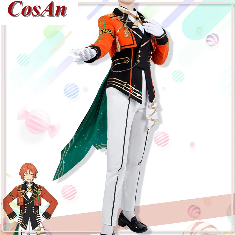 Game Ensemble Stars Tsukinaga Leo Cosplay Costume Genius Concerto Uniform Activity Party Role Play Clothing High-End Custom-Make